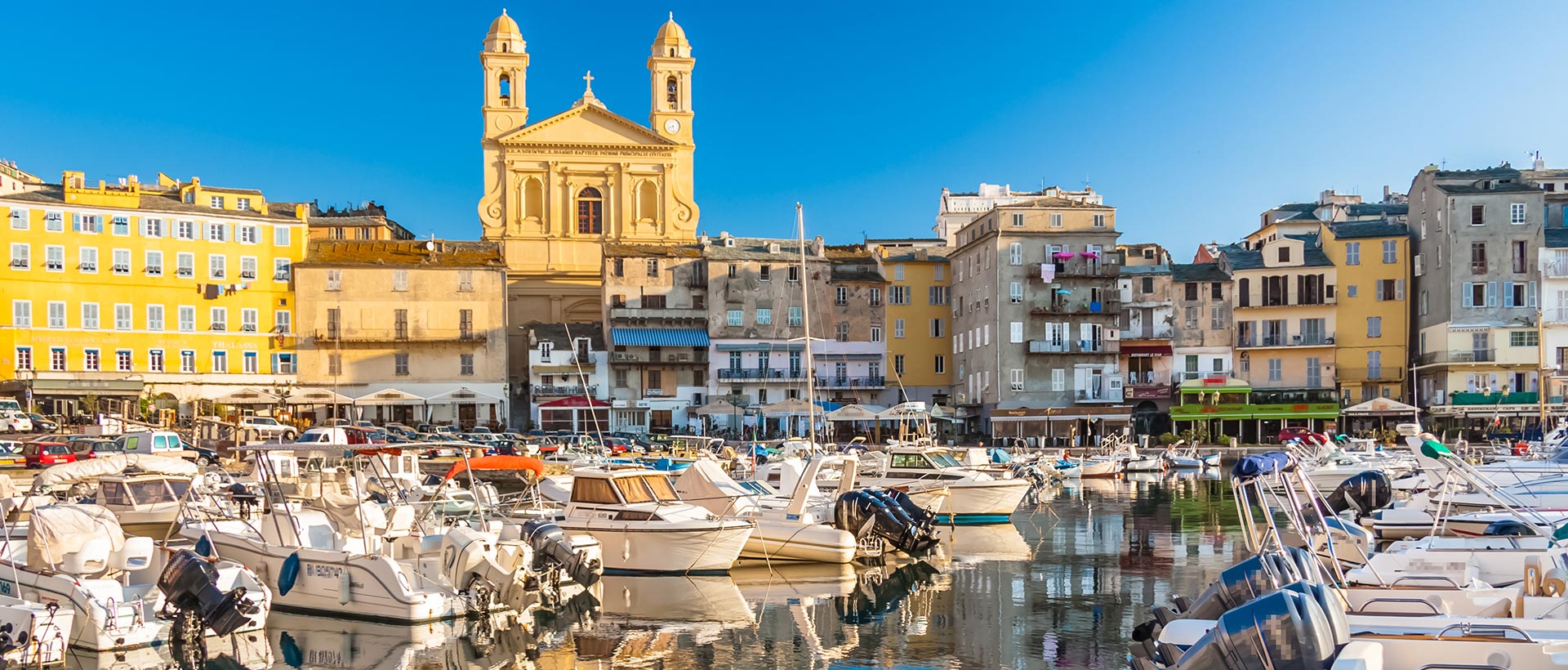 Vue aérienne de Bastia
