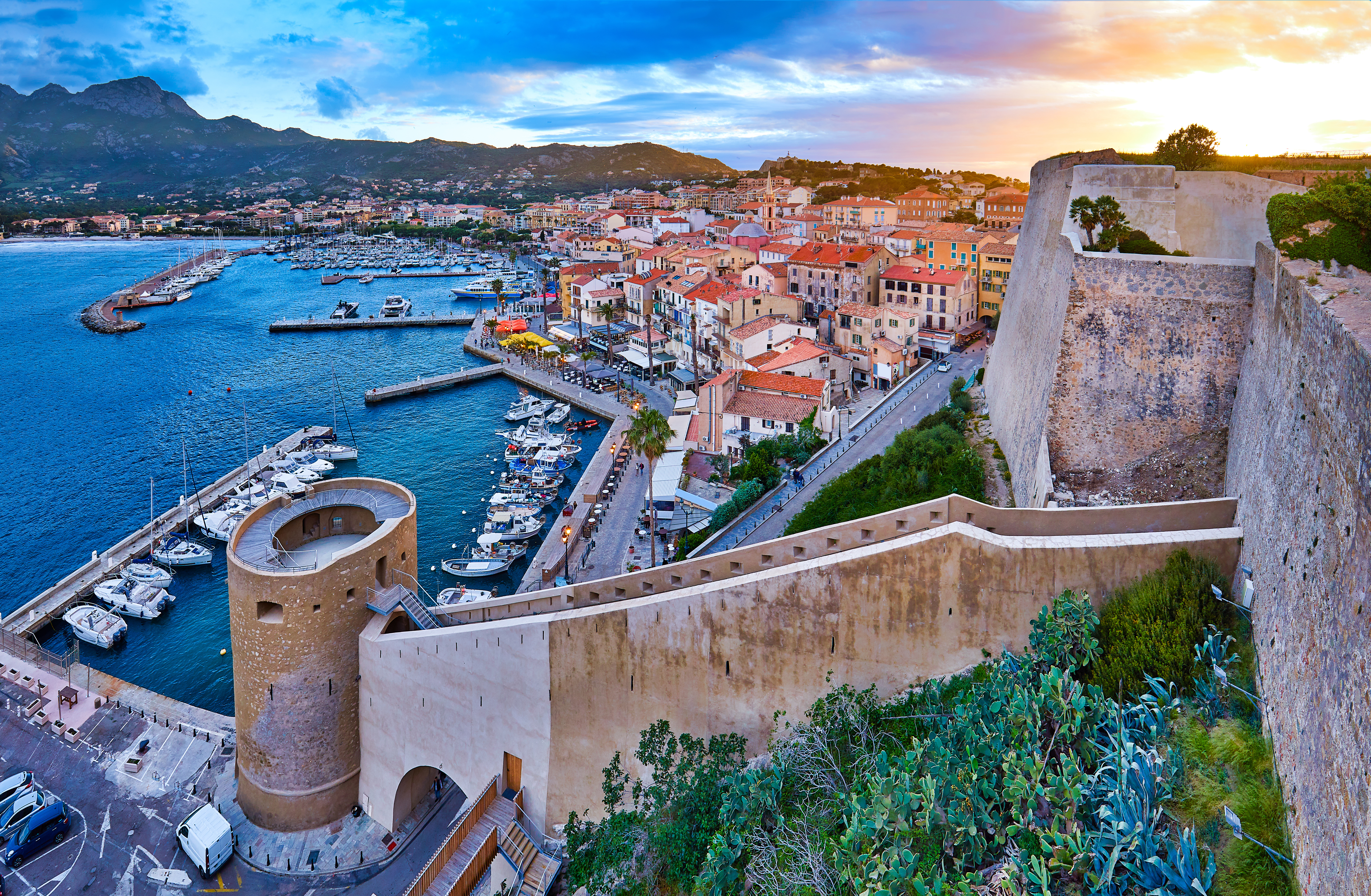 Corse vue du ciel