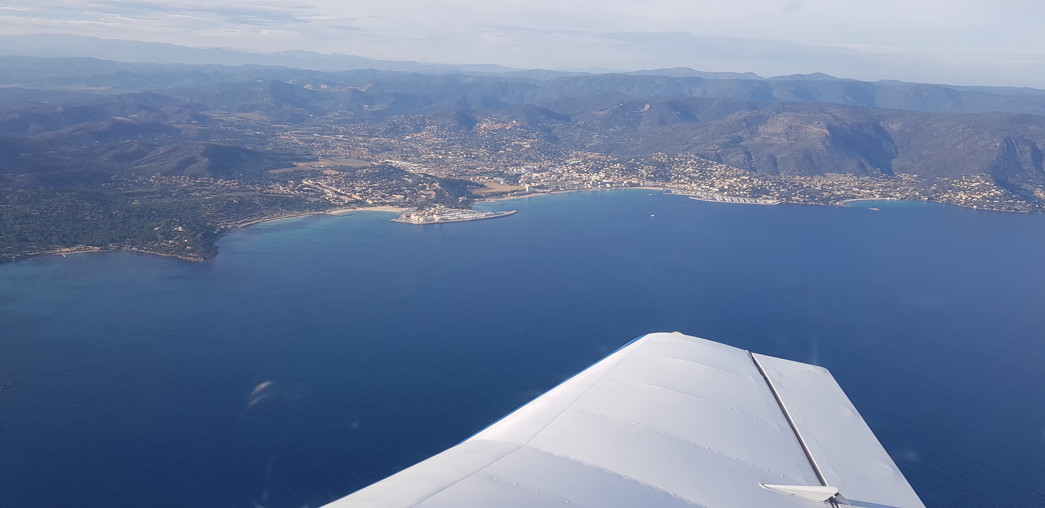 Porquerolles vue du ciel