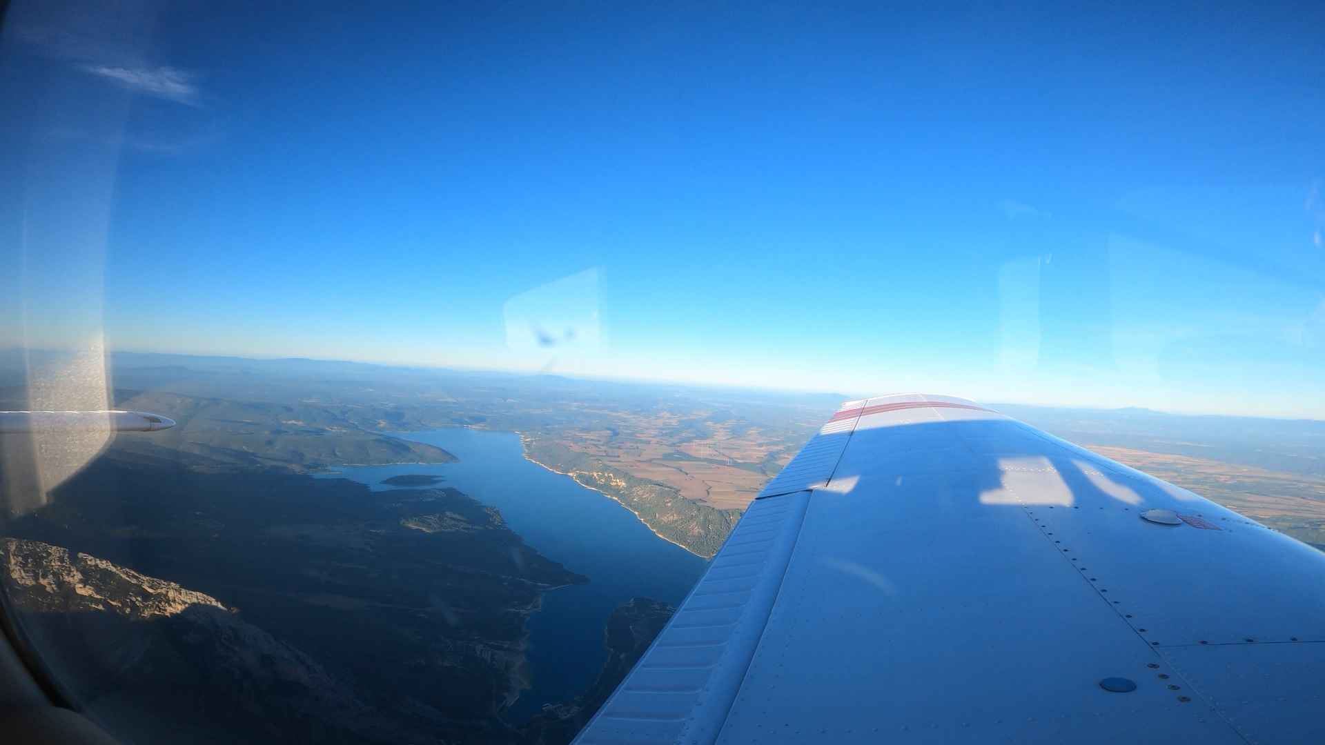 Vue aérienne des Gorges du Verdon