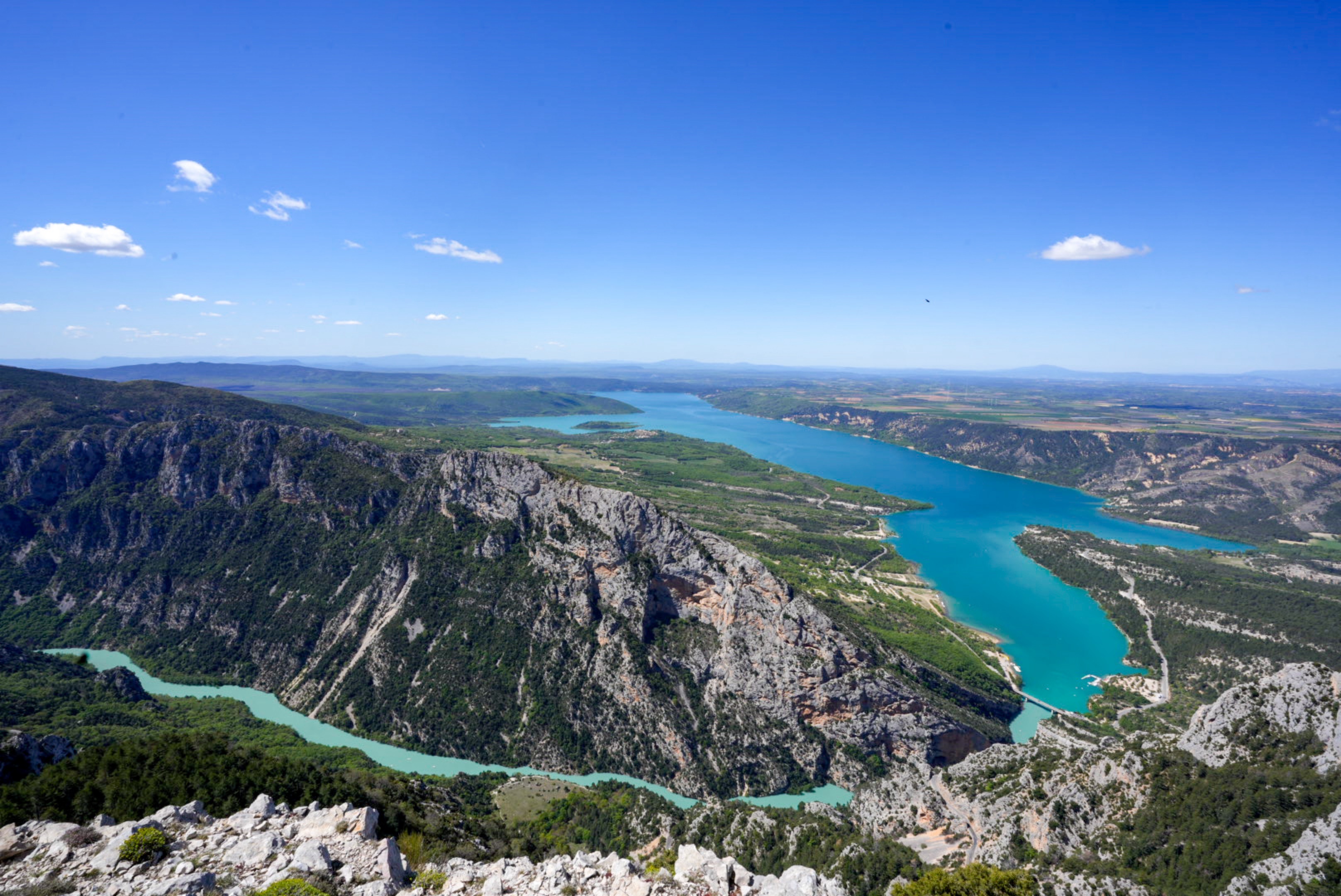 Falaises et eaux turquoise du Verdon